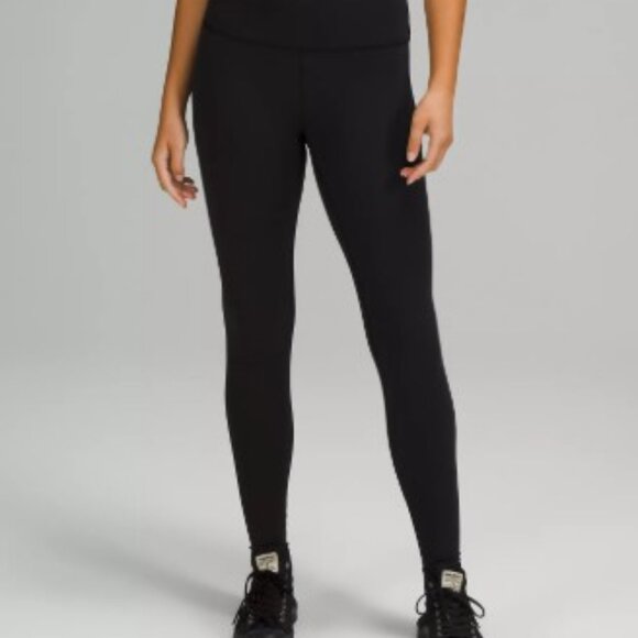 Lululemon | Team Canada Align™ High-Rise Pant 28" COC Logo - SZ 4 - Picture 6 of 11